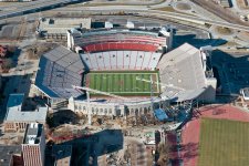 Memorial Stadium expansion jan 2012.jpg